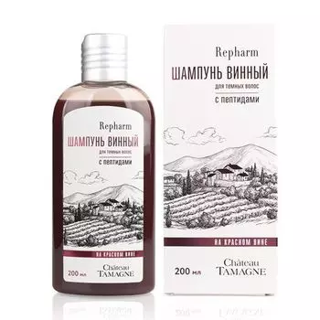 Рефарм шампунь винный chateau tamagne с пептидами для темных волос фл. 200мл