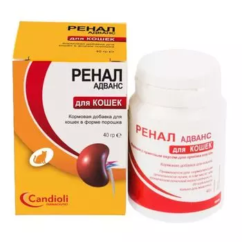 Ренал Адванс для кошек порошок банка 40г