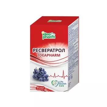 Ресвератрол Idea Pharm капсулы 0,424г 60шт