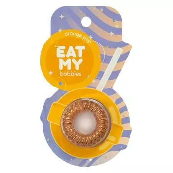 Резинки для волос в цвете апельсиновый леденец Eat My/Ит Май 3шт