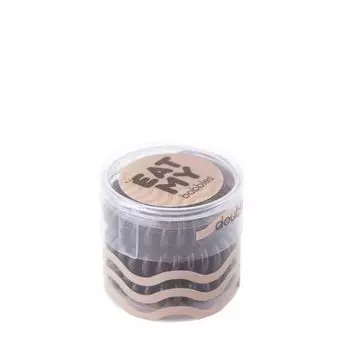 Резинки для волос в цвете двойной шоколад мини-упаковка Eat My/Ит Май 3шт