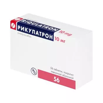 Рикулатрон таблетки п/о плен. 10мг 56шт