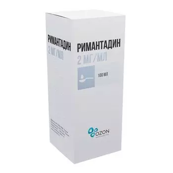 Римантадин с мерной ложкой сироп для детей 2мг/мл 100мл