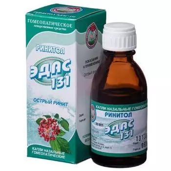 Эдас-131 Ринитол капли назальные 25мл
