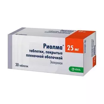 Риолма таблетки п/о плен. 25мг 30шт