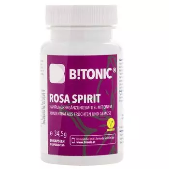 Роза Спирит B!tonic/Битоник капсулы 580мг 60шт
