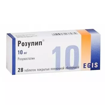Розулип таблетки п/о плен. 10мг 28шт