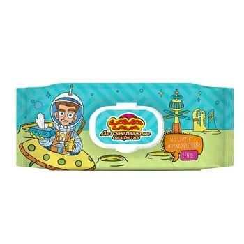 Салфетки влажные детские без спирта Lava Lava/Лава Лава 120шт