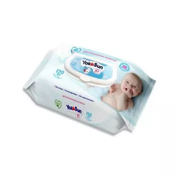 Салфетки влажные детские YokoSun 120шт