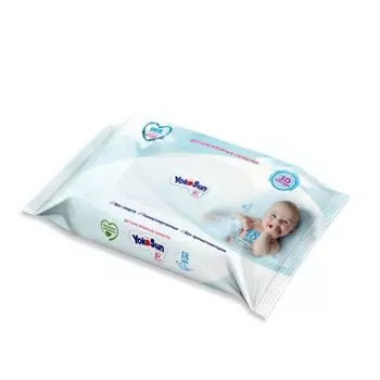 Салфетки влажные детские YokoSun 18 шт