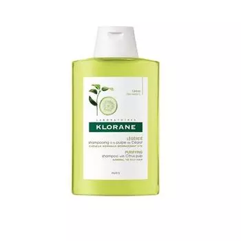 Шампунь для блеска волос тонизирующий с мякотью цитрона Klorane/Клоран 200мл