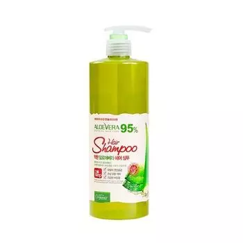 Шампунь для ослабленных волос с соком алоэ, экстракт. моркови и тыквы White Organia 500мл