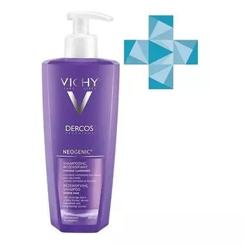 Шампунь для повышения густоты волос Neogenic Dercos Technique Vichy/Виши 400мл
