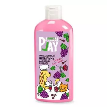 Шампунь для собак и кошек репеллентный виноград и гвоздика Animal Play Sweet 300мл