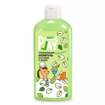 Шампунь для собак и кошек ухаживающий фисташковое мороженое Animal Play Sweet 300мл