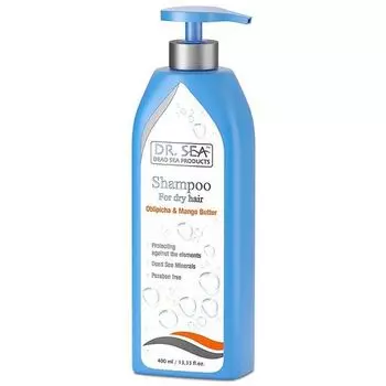 Шампунь для сухих волос с маслом облепихи и экстрактом манго Dr.Sea/ДокторСи 400мл