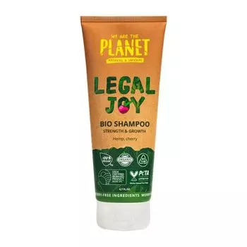 Шампунь для укрепления и роста Legal Joy We are the Planet туба 200мл