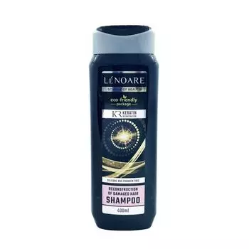 Шампунь для волос реконструкция и восстановление Lenoare/Леноаре 400мл