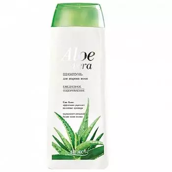 Шампунь для жирных волос Ежедневное оздоровление Витэкс Aloe Vera 500мл