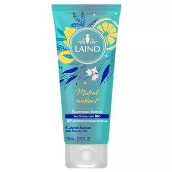 Шампунь-гель для душа органический лайм Laino/Лэно 200мл