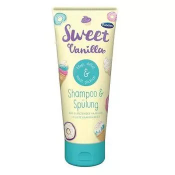 Шампунь и бальзам для волос детский сладкая ваниль Bubchen/Бюбхен 200мл
