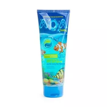 Шампунь и гель для душа для мальчиков с морскими минералами Aqa Baby Kids 250мл