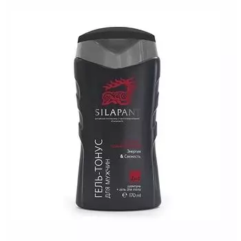 Шампунь и гель для тела гель-тонус с пантогематогеном для мужчин silapant/силапант 170мл
