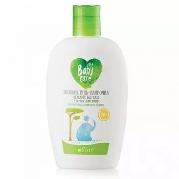 Шампунь-Эко-ванночка Без слез с первых дней жизни Baby Care Белита 260 мл