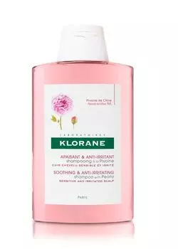 Шампунь для волос успокаивающий с экстрактом пиона Klorane/Клоран200мл