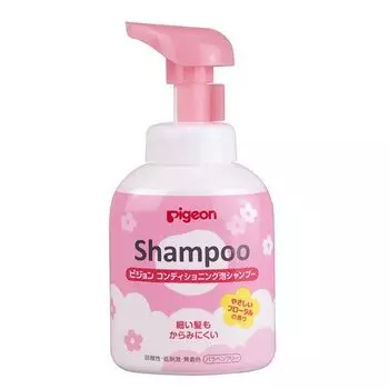 Шампунь-пенка для детей 18+ мес Pigeon/Пиджен 350мл
