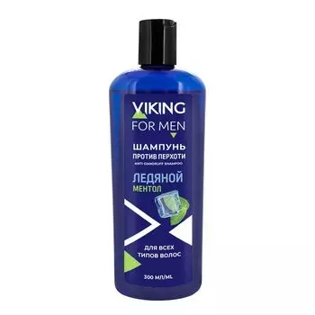 Шампунь против перхоти ледяной ментол Viking/Викинг 300мл