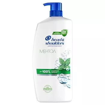 Шампунь против перхоти с ментолом Head&Shoulders/Хэд энд шолдерс фл. 800мл