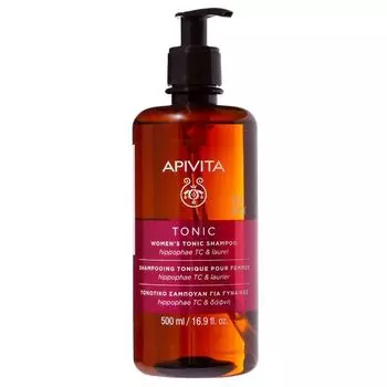 Шампунь против выпадения волос тонизирующий для женщин Apivita/Апивита фл. 500мл