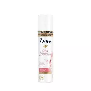 Шампунь сухой для объема Travel Dry shampoo+conditioner Dove/Дав 75мл