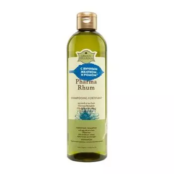 Шампунь укрепляющий с яичным желтком и ромом Pharma Rhum Green Pharma/Грин Фарма 500мл