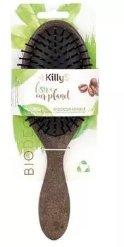 Щетка БИОразлагаемая для волос из кофейных зерен Inter-Vion