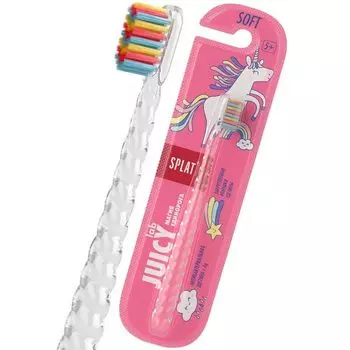 Щетка зубная мягкая с ионами серебра детская от 6 лет Чистая магия Splat/Сплат