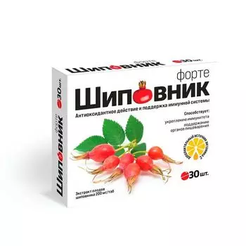 Шиповник Форте Квин витаминс таблетки 580мг 30шт