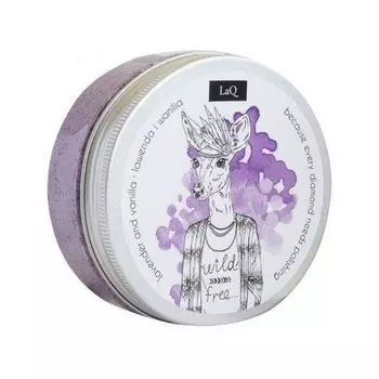 Скраб для тела с увлажняющими растительными экстрактами Лаванда Laq 200мл