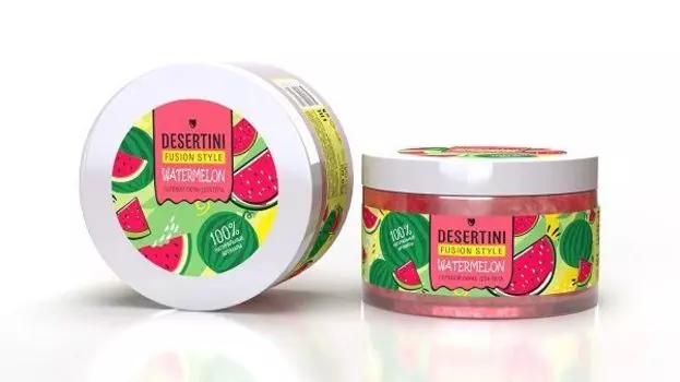 Скраб для тела солевой Арбуз Desertini/Десертини 250мл
