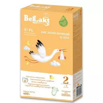 Смесь кисломолочная Active 2 Беллакт 400г