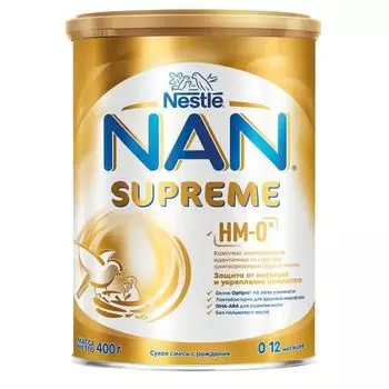 Смесь сухая молочная Nan/Нан Supreme 400г