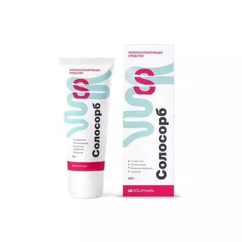 Солосорб гель для приг. суспензии для приема внутрь туба 225г