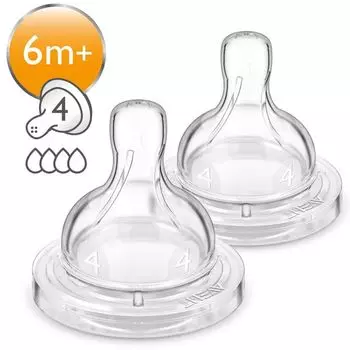 Соска быстрый поток Philips Avent 2шт (SCF634/27)