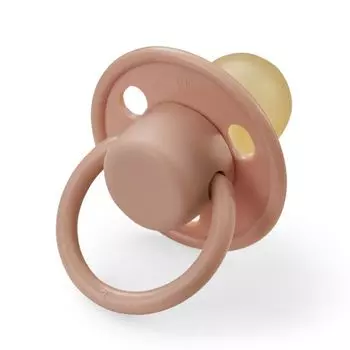 Соска-пустышка латексная вишня песочная 12-24 мес. Happy Baby/Хэппи Беби