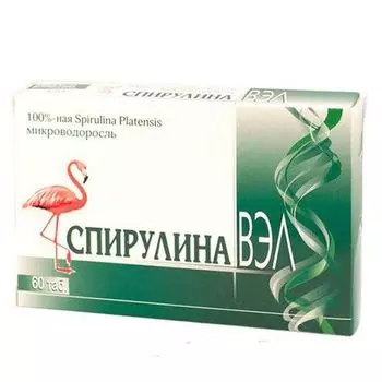 Спирулина ВЭЛ таблетки 60шт