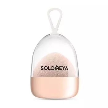 Спонж косметический для макияжа супер мягкий Персик Solomeya