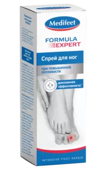 Спрей Medifeet (Медифит) для ног при повышенной потливости 100 мл
