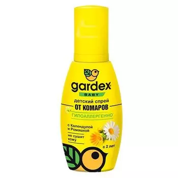 Спрей от комаров детский с 2-х лет Baby Gardex/Гардекс 100мл (0149)