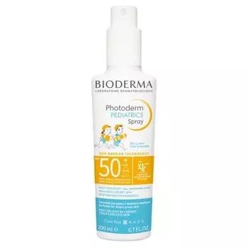 Спрей солнцезащитный для лица и тела с 12 месяцев SPF50+ Pediatrics Photoderm Bioderma/Биодерма фл. 200мл